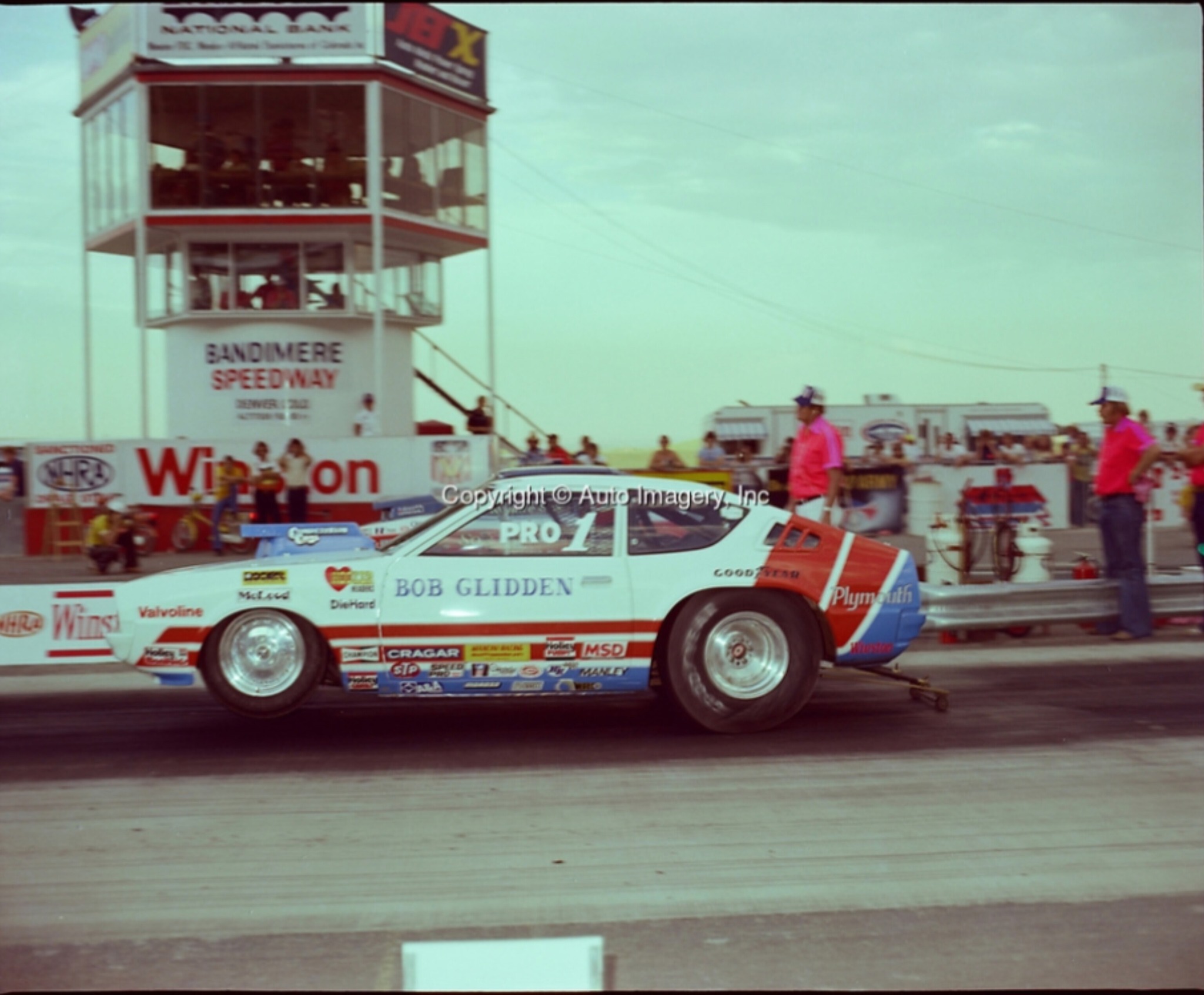 Drag - Bob Glidden launching his Plymouth Arrow at Bandimere in 1979 📸 ...
