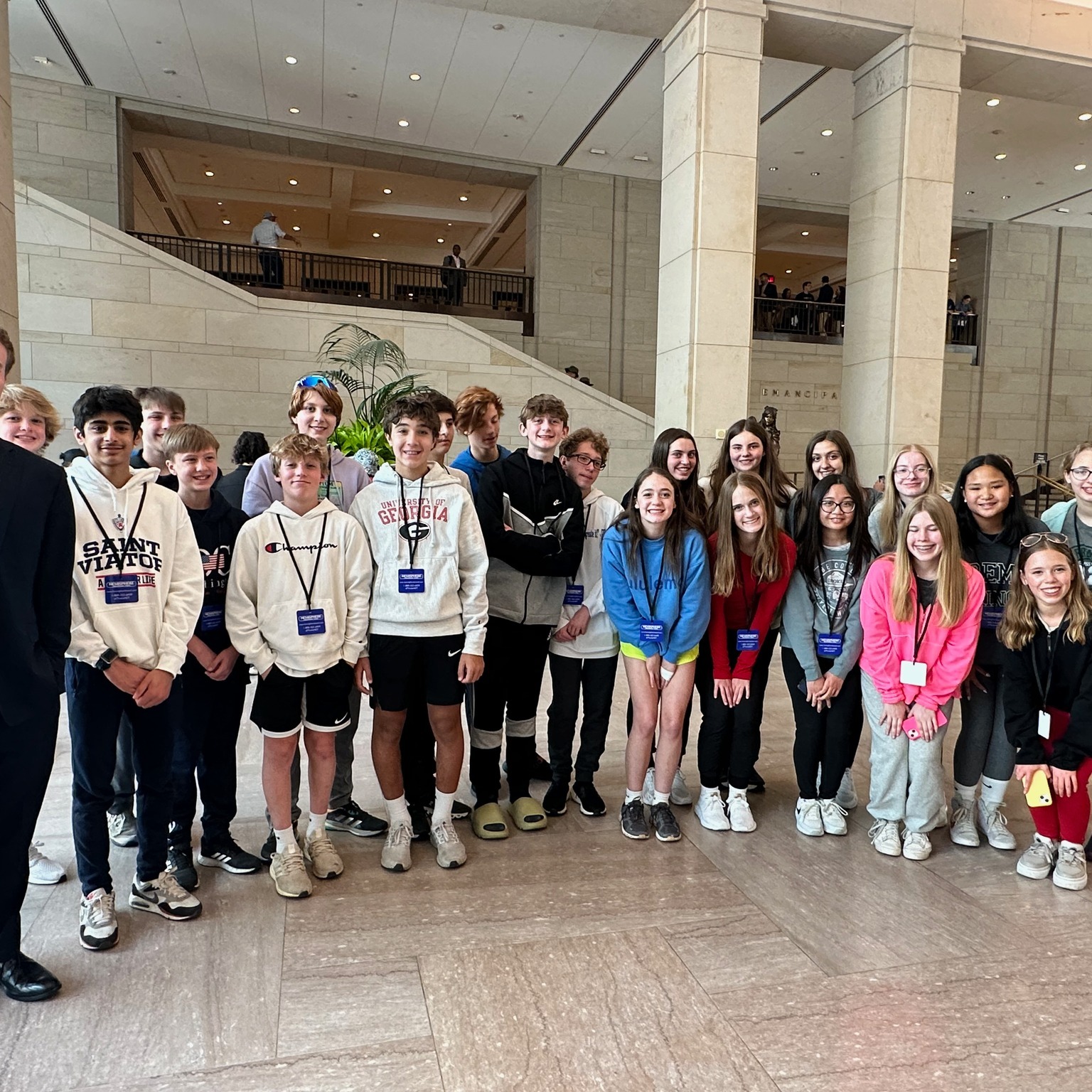 Our 8th graders along with... - Holy Family Catholic Academy