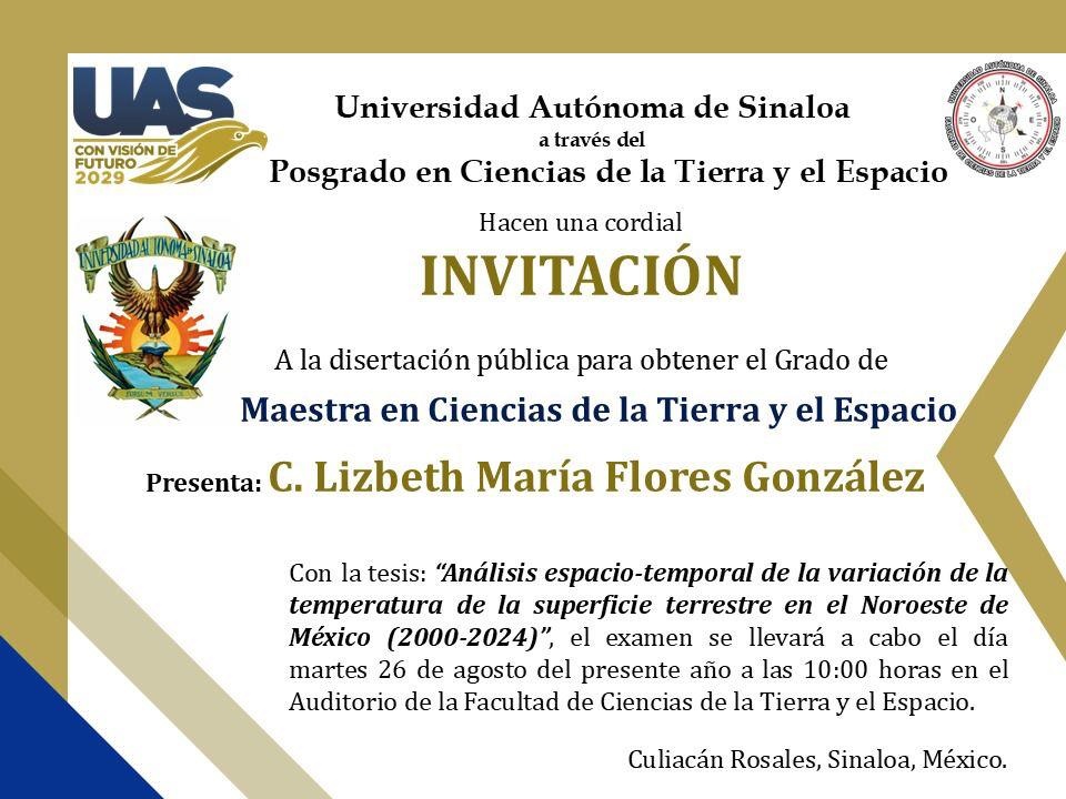 Posgrado en Ciencias de la Tierra y el Espacio