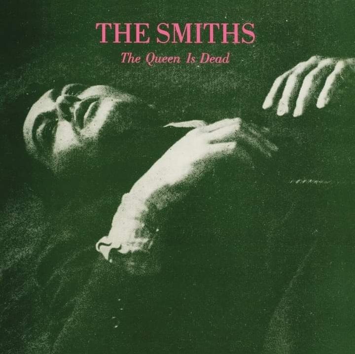 Morrissey signed The Queen is Dead album with promo stickers