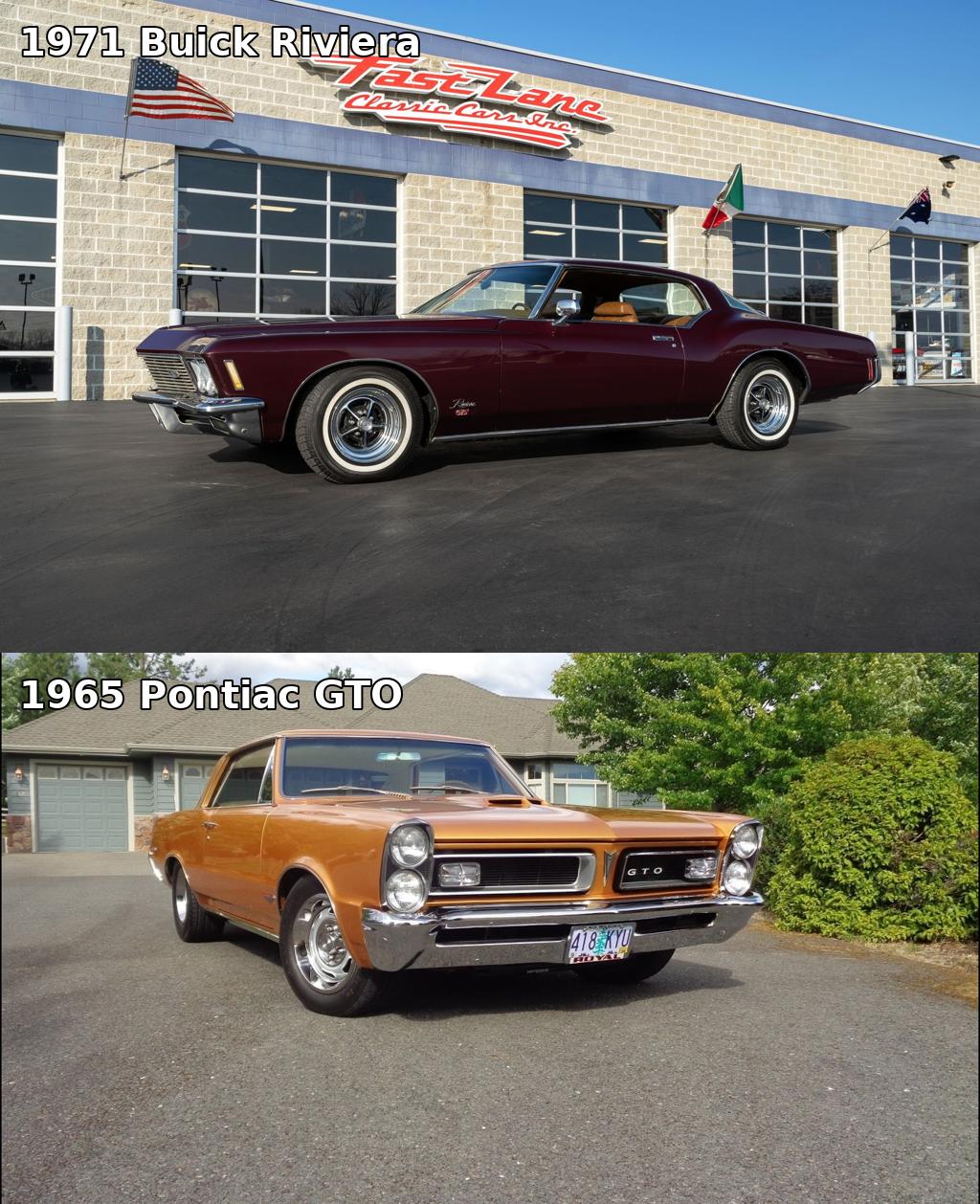 Muscle - 1971 Buick Riviera or 1965 Pontiac GTO | Facebook