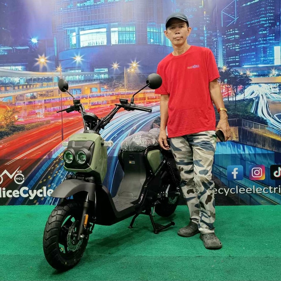 Congratulations on your Honda Zoomer e 🎉 (LTO Category L1b , No