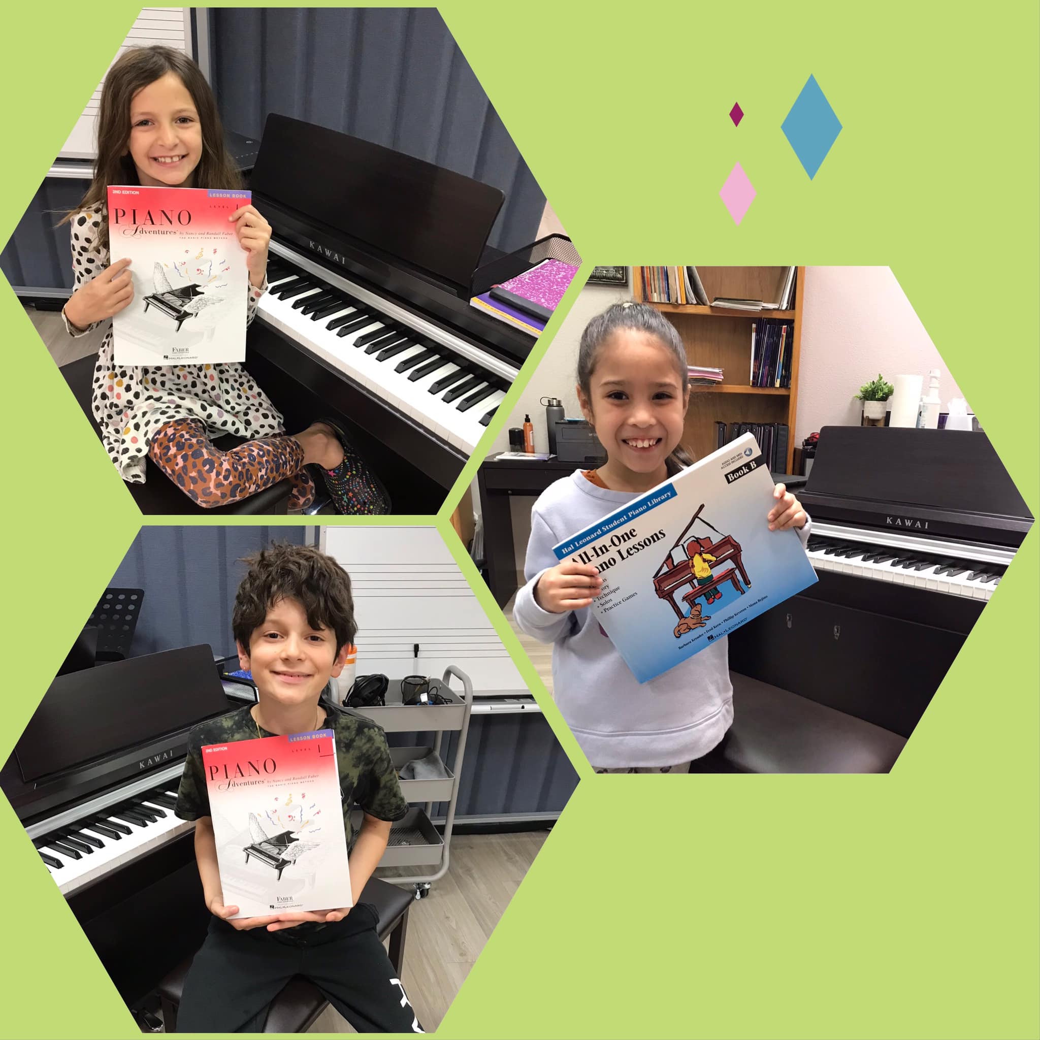 Congratulations to these 3 students... - 12 Note Piano Studio | Facebook
