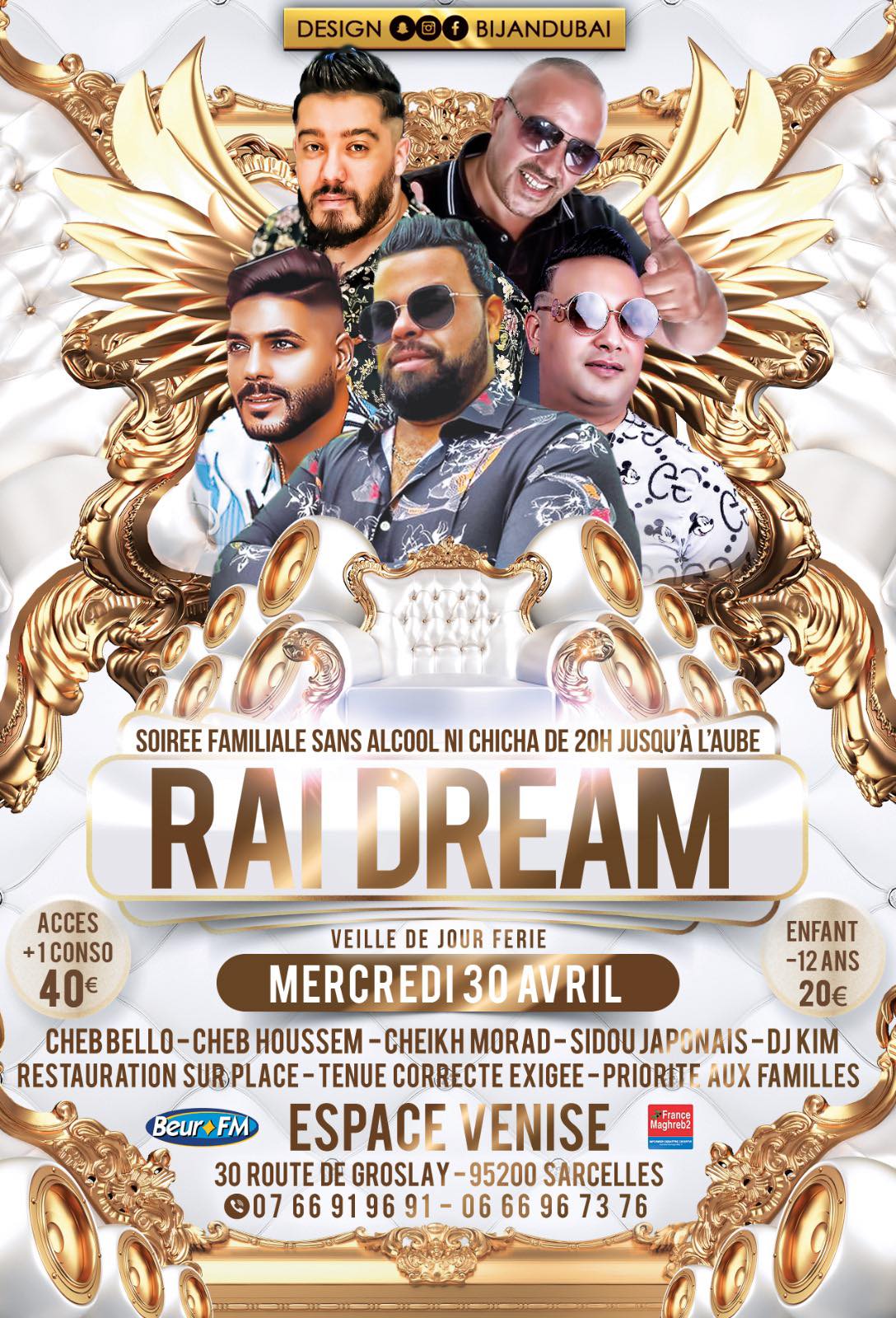 Soirée Rai Dream