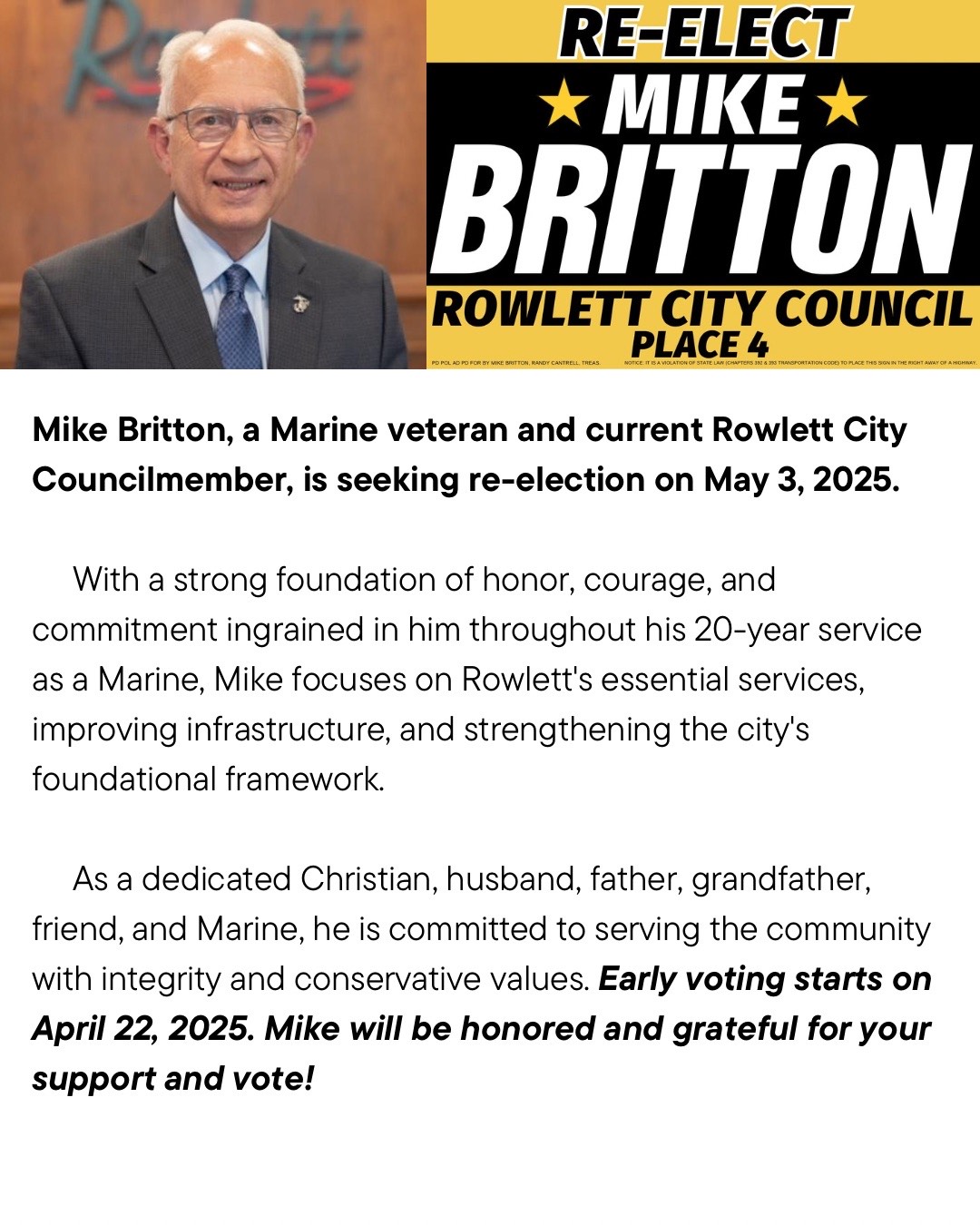 Rowlett Republicans | Facebook
