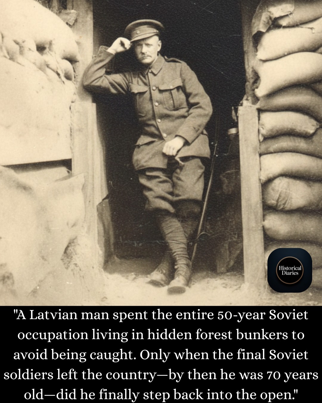 Historical - 💔 He went into hiding as a teenager… and didn’t come out ...