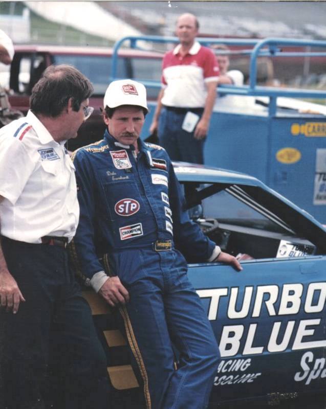 Nashville Fairgrounds Speedway - Dale Earnhardt, Sr. driving the ...