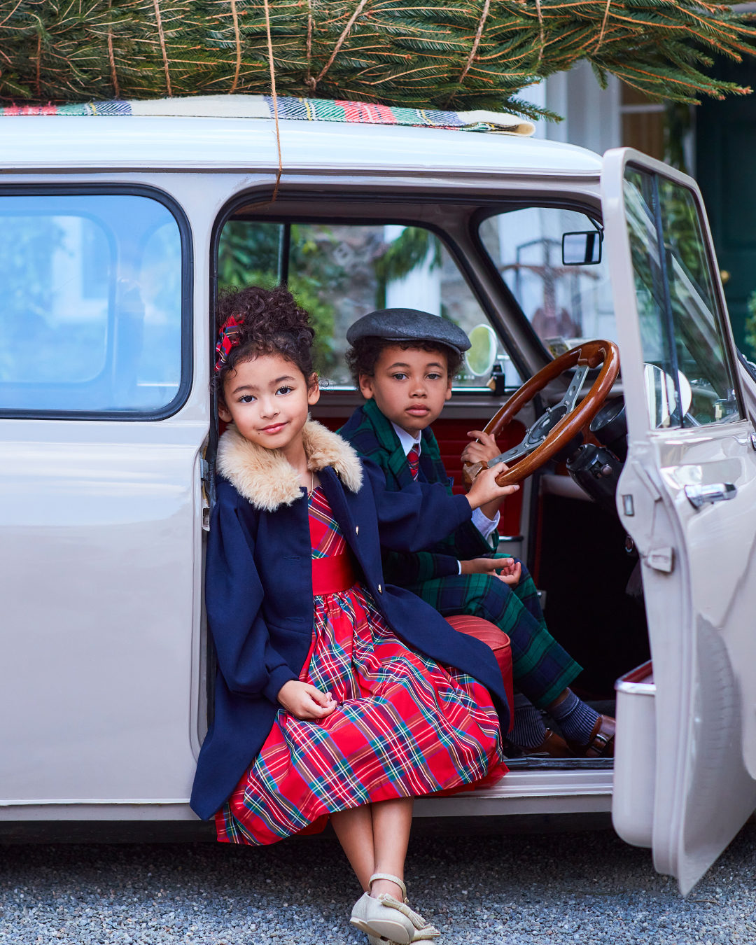 Our new holiday collaboration with Janie and Jack is here! ✨ Thoughts on which past AG™ looks inspired the design of our Holly-Red Party Dress? https://american-girl.visitlink.me/JWKHLW