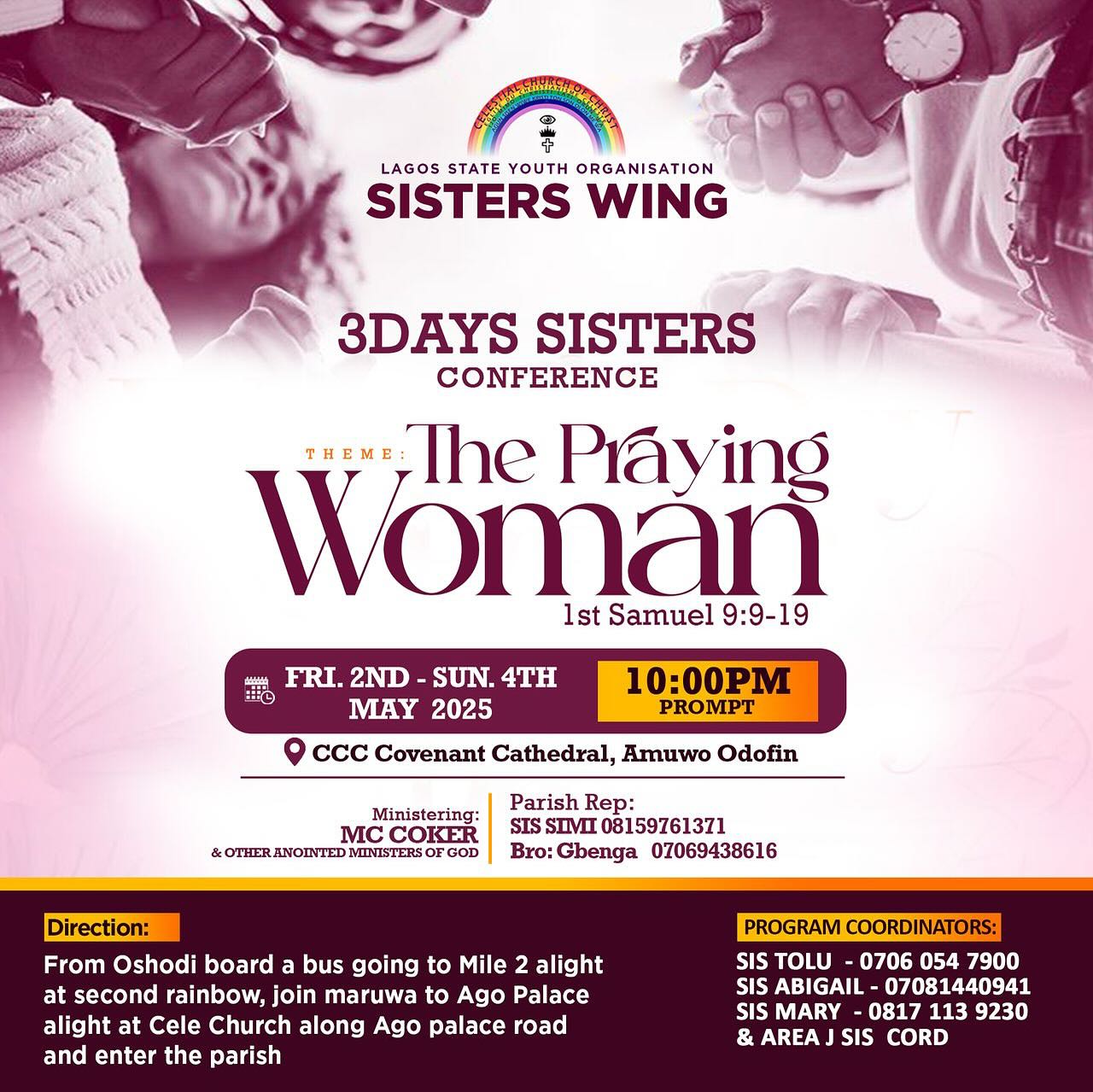 CCC - A praying woman’s power comes not from her own strength, but from ...