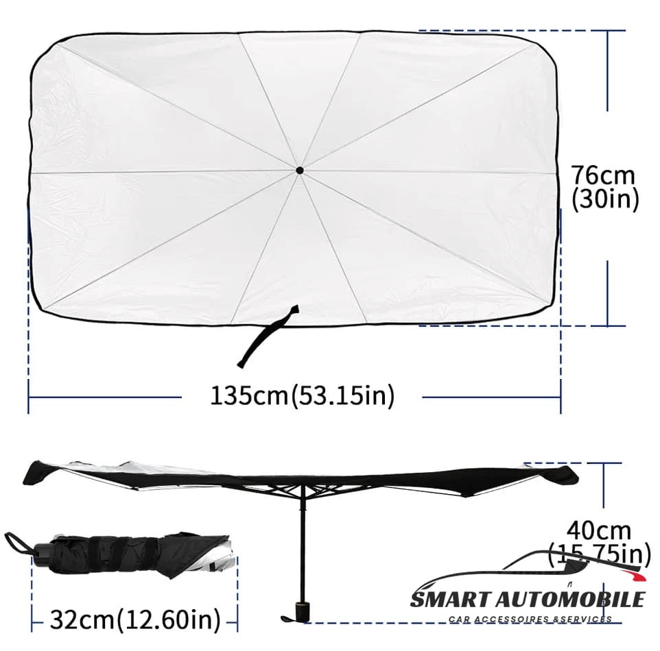 Pare-soleil Pare-brise Pour Nissan Qashqai 2016-2022 - Pliable, Isolation Thermique, 10 Tiges De Support