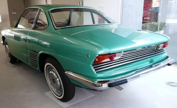Hino Contessa 1300 was a rear engine car produced by Hino Motors