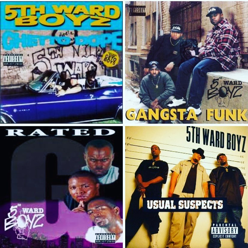 5th Ward Juvenilez hip hop group from Houston