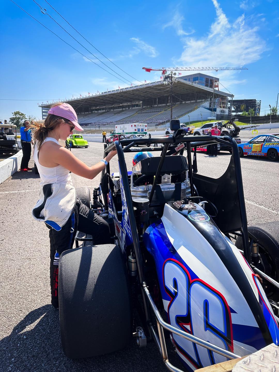 Kaylee - Practice is underway at Nashville Fairgrounds Speedway with ...