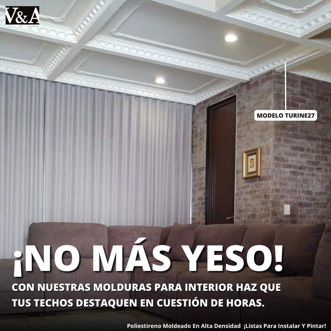 V&A - Nuestras molduras son tan fáciles de instalar que en... | Facebook