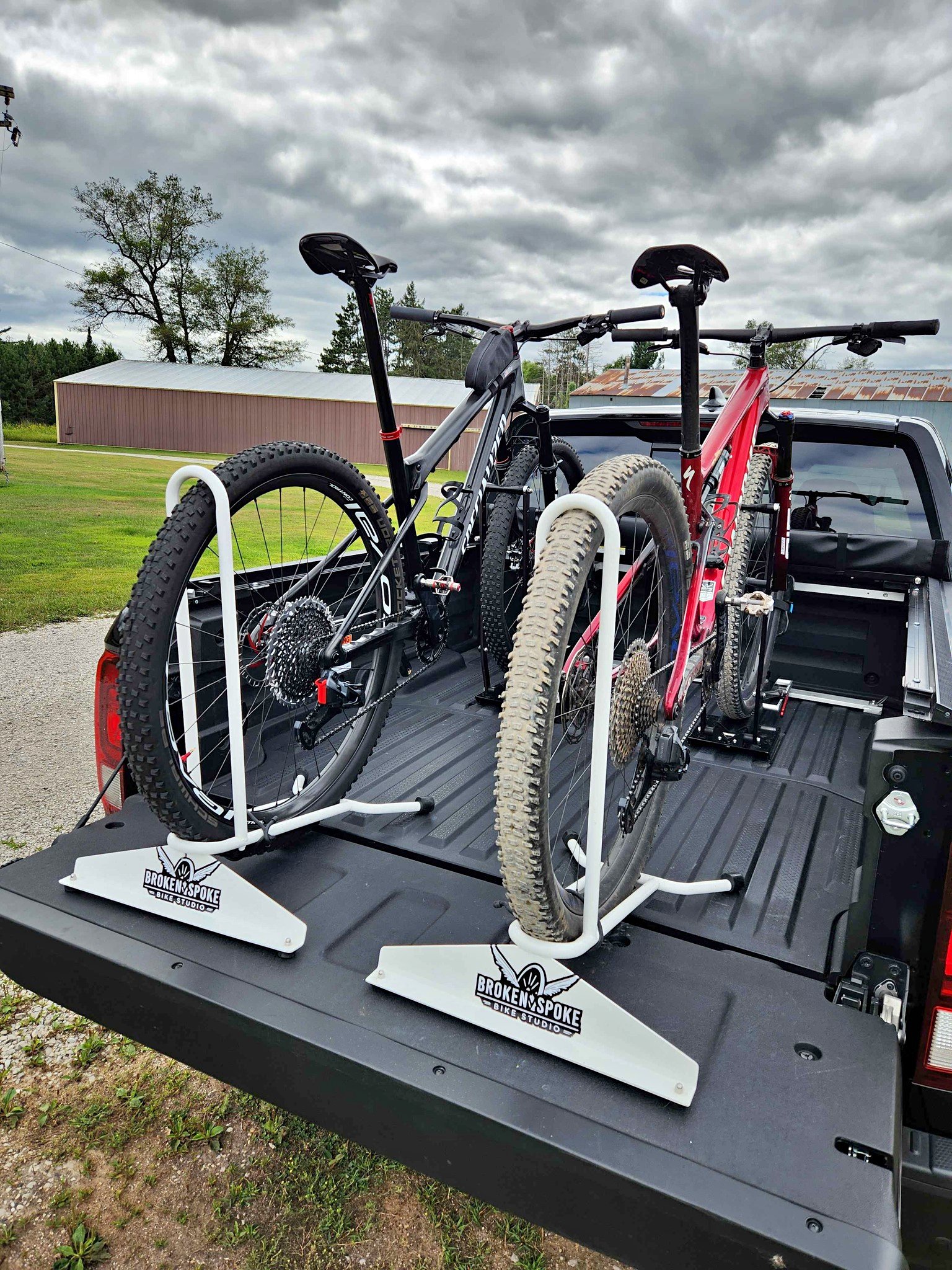 Custom bike rack for Honda Ridgeline One Up - Bicycle Accessories ...