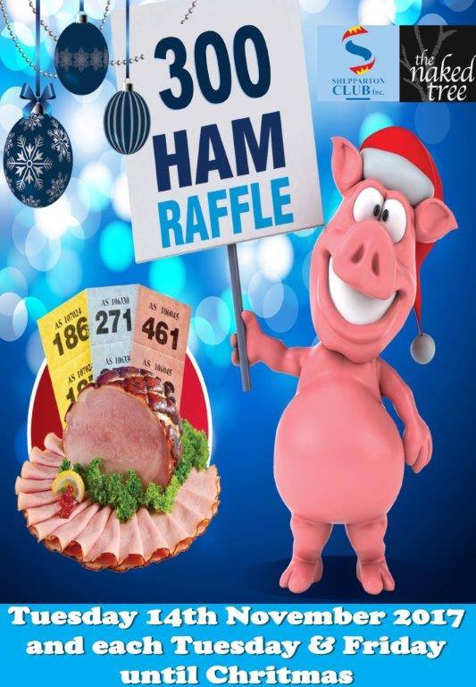 Shepparton Club - Our massive ham raffle continues... | Facebook