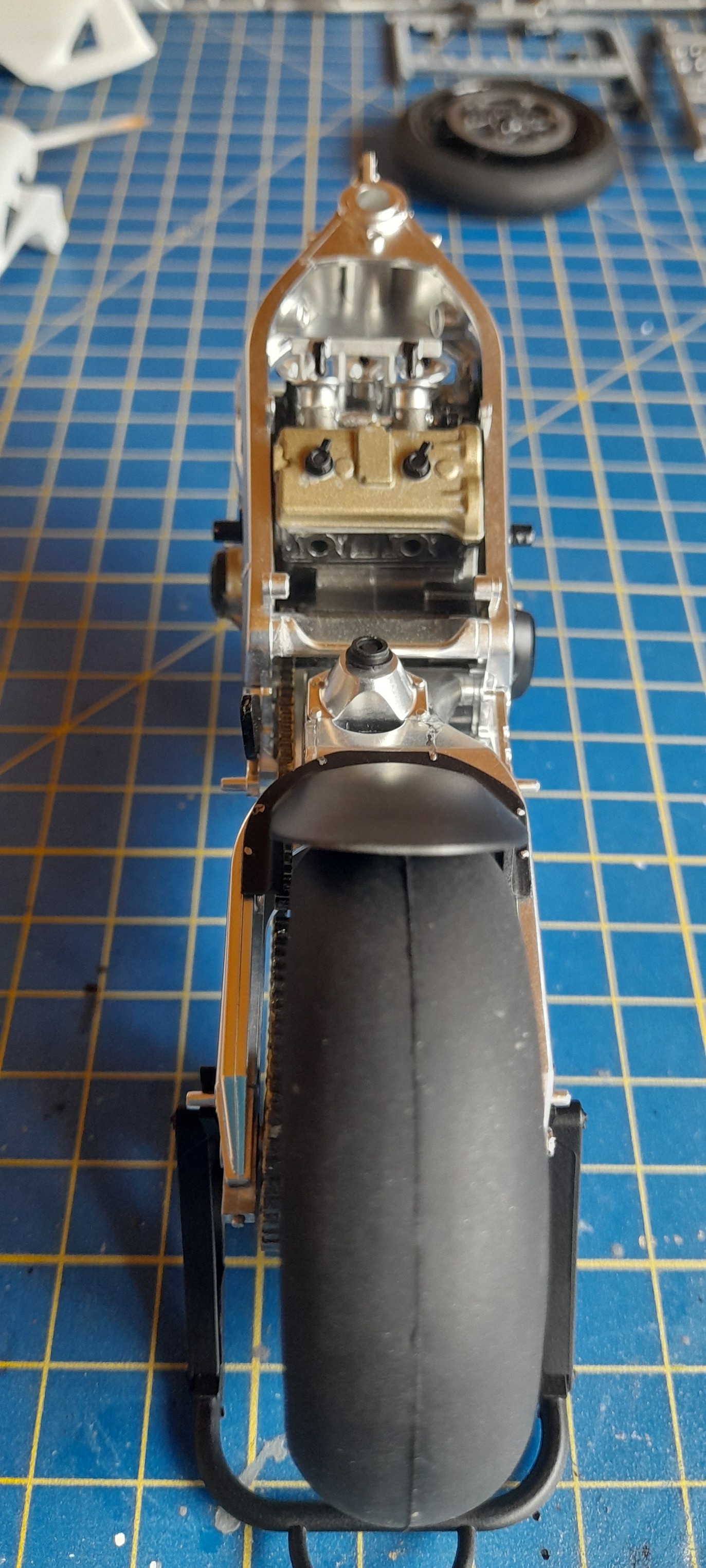 He is finally ready tamiya Honda rc213v Marc Marquez snowbike