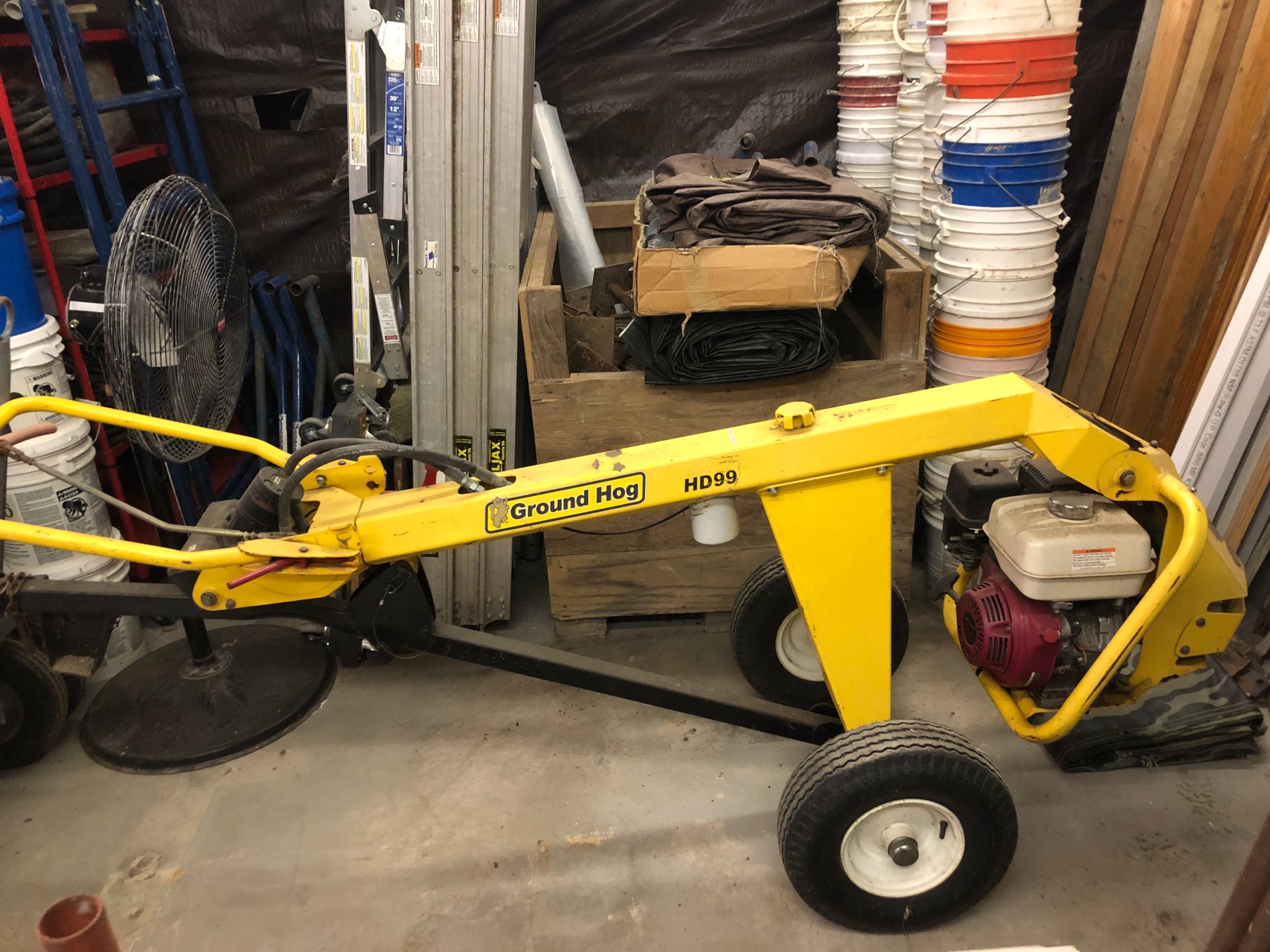 Ground Hog HD99 Hydraulic Earth Drill – Honda GX Engine - Drills ...