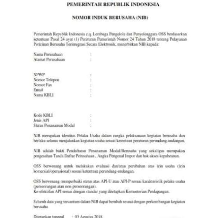 Jasa Pengurusan Nib Photos Facebook