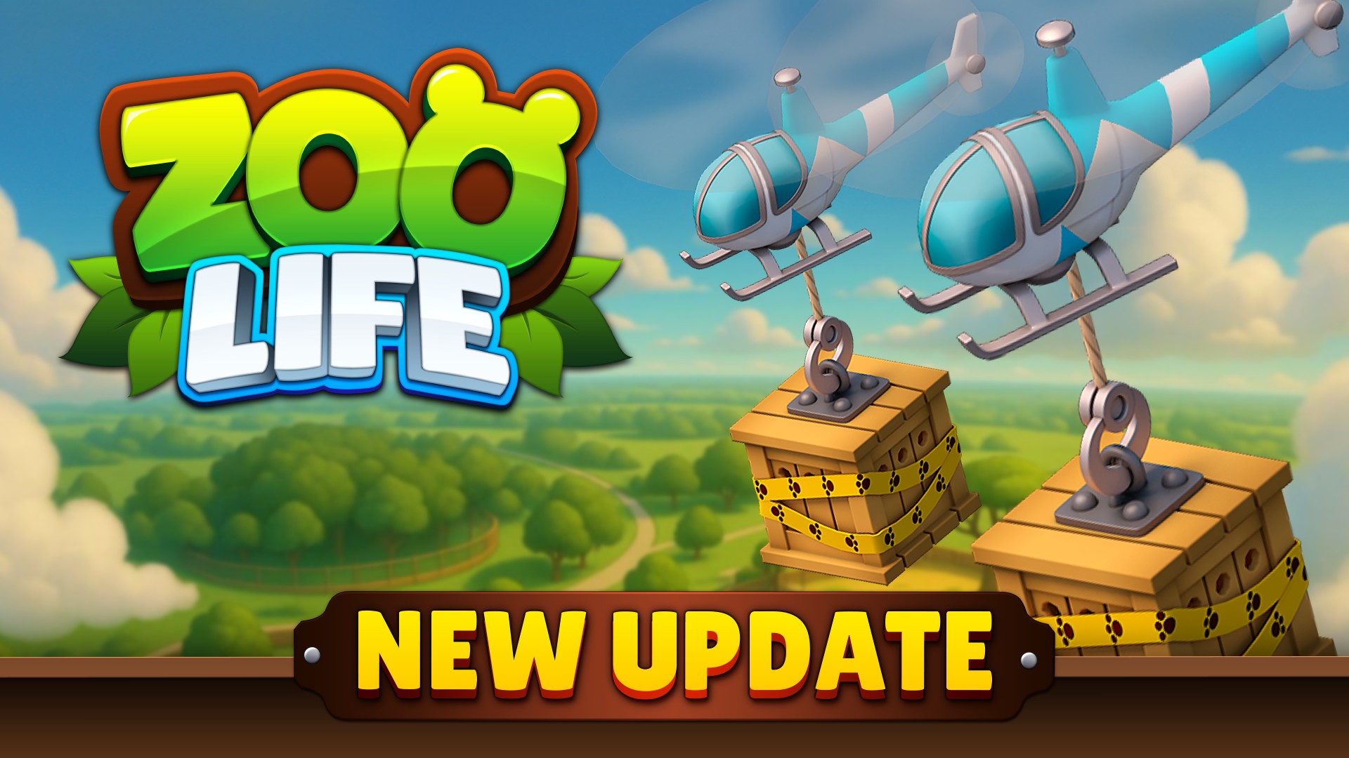 ⭐NEW UPDATE⭐ Hello zoo... - Zoo Life: Animal Park Game | Facebook