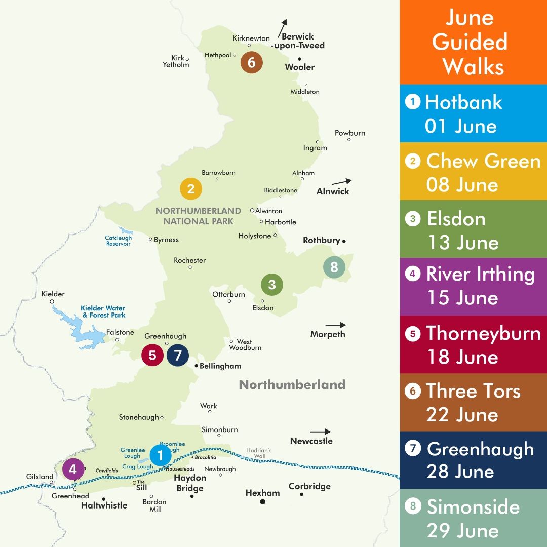 Northumberland - Here's a look at our upcoming guided walks for June ...