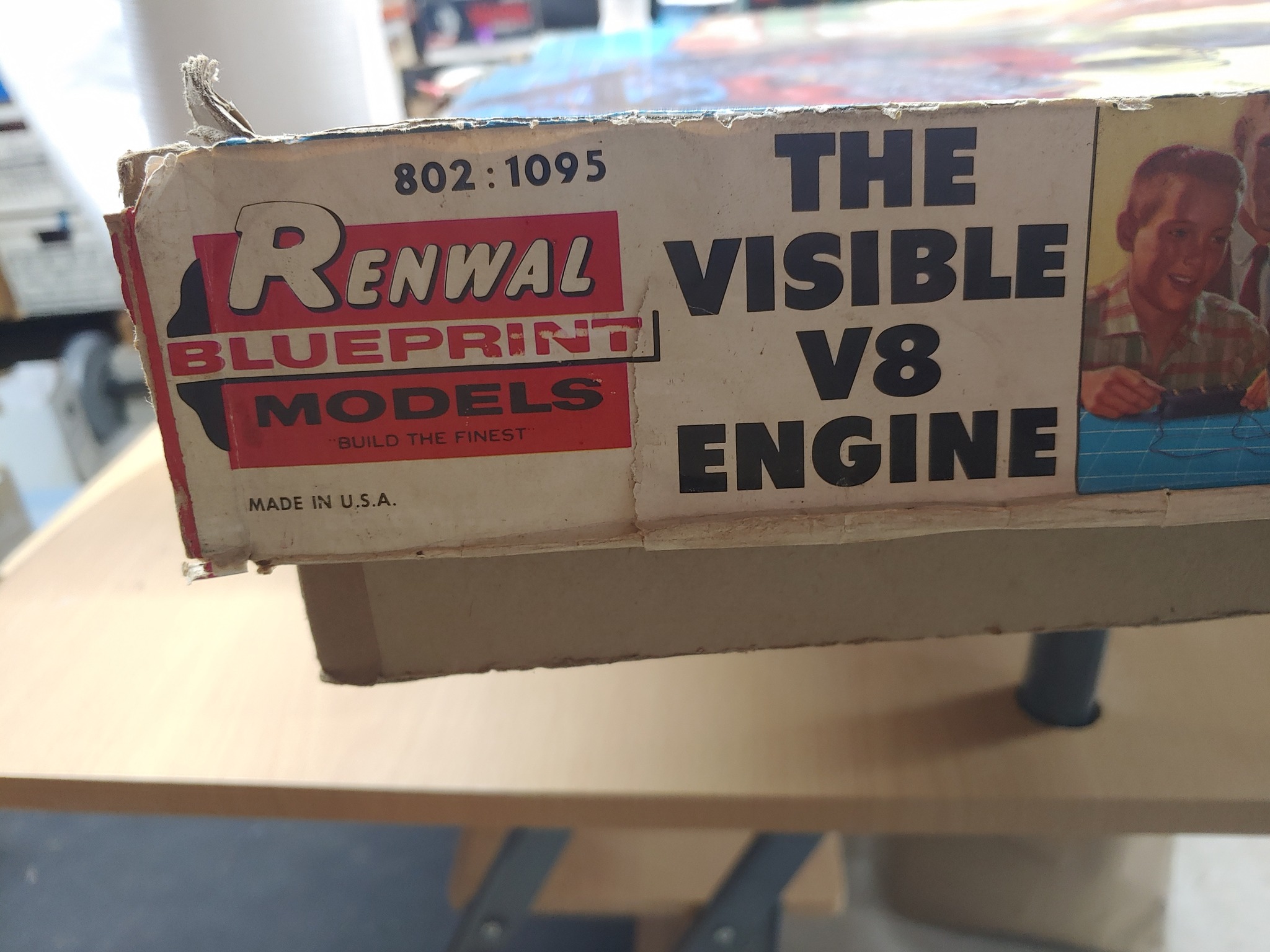 1961 Renwal Visible Dog assembly kit
