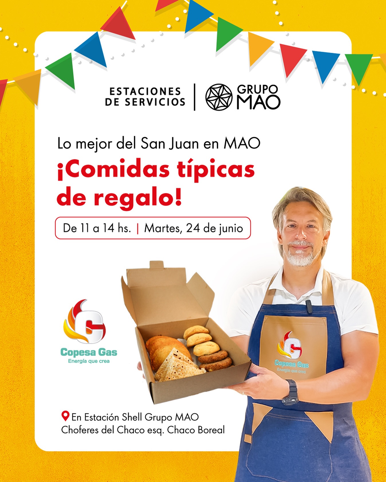 Estaciones - 🎉 Lo mejor del San Juan se vive en Shell Grupo MAO con ...