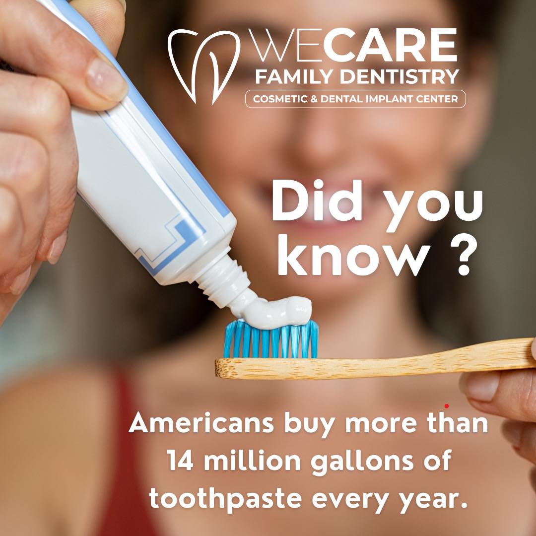 It’s Fun Fact Friday and that’s a lot of toothpaste ! No matter what ...