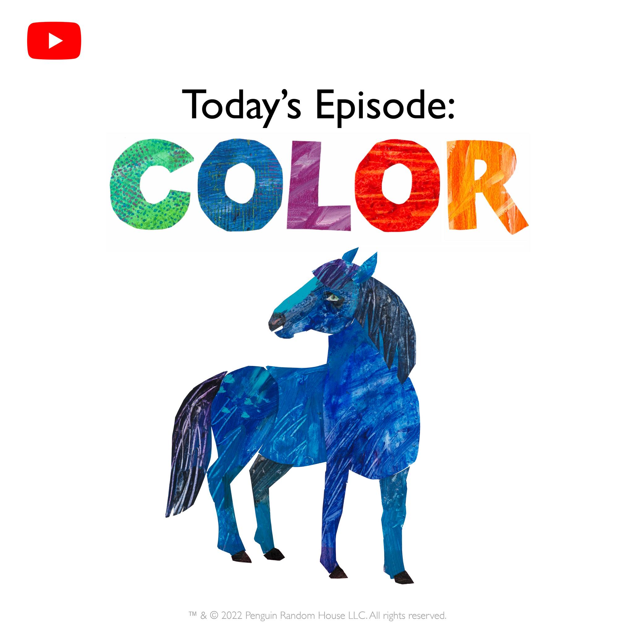 Have you read The Artist Who Painted a Blue Horse by Eric Carle
