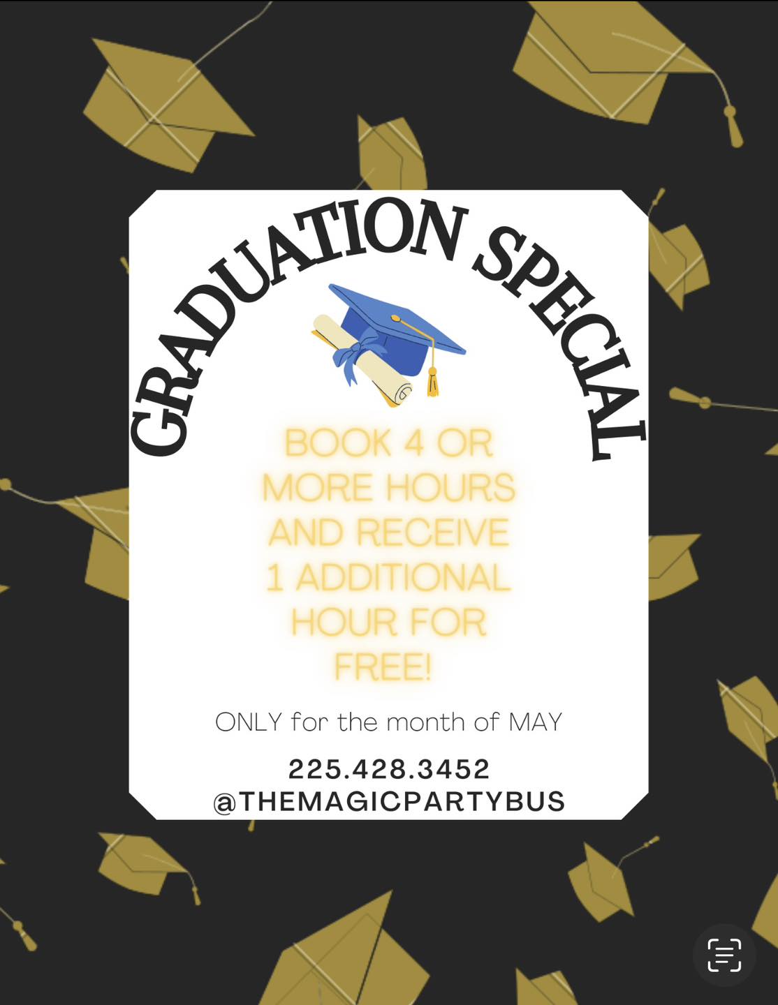 The Magic - 📣ATTENTION ALL 2023 GRADUATES‼️👩‍🎓👨‍🎓 The Magic Party Bus ...