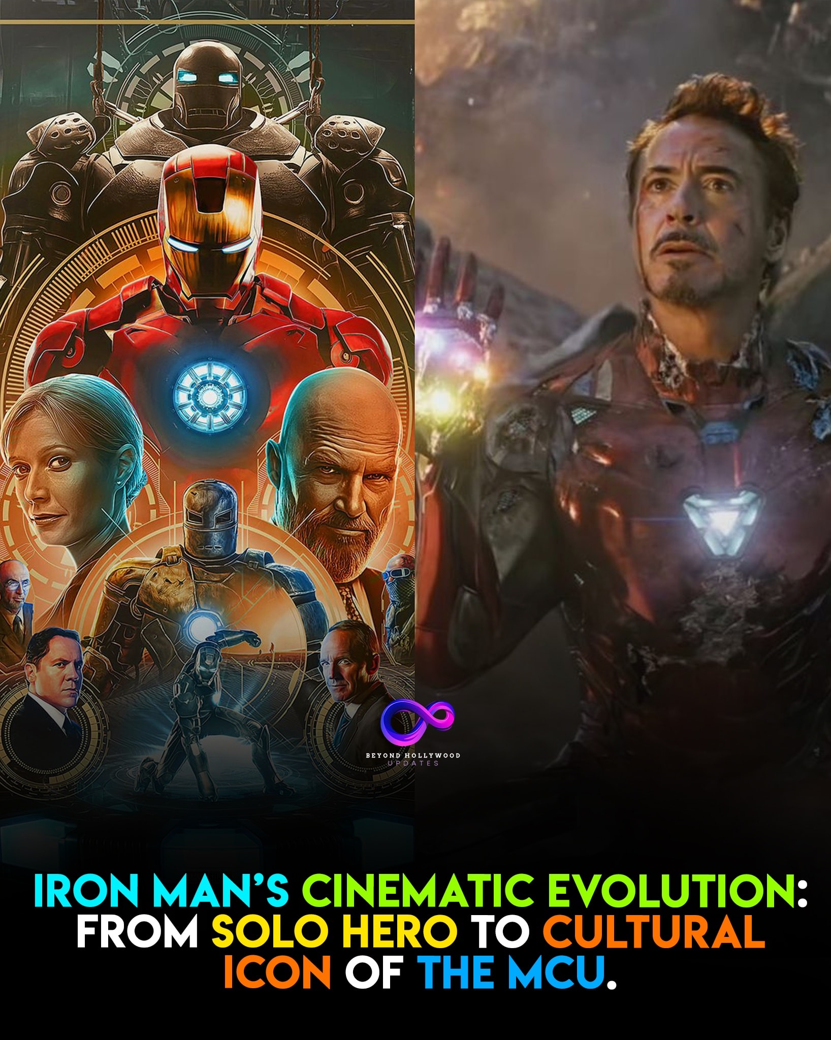 Iron Man’s rise in cinema... - Beyond Hollywood Updates | Facebook