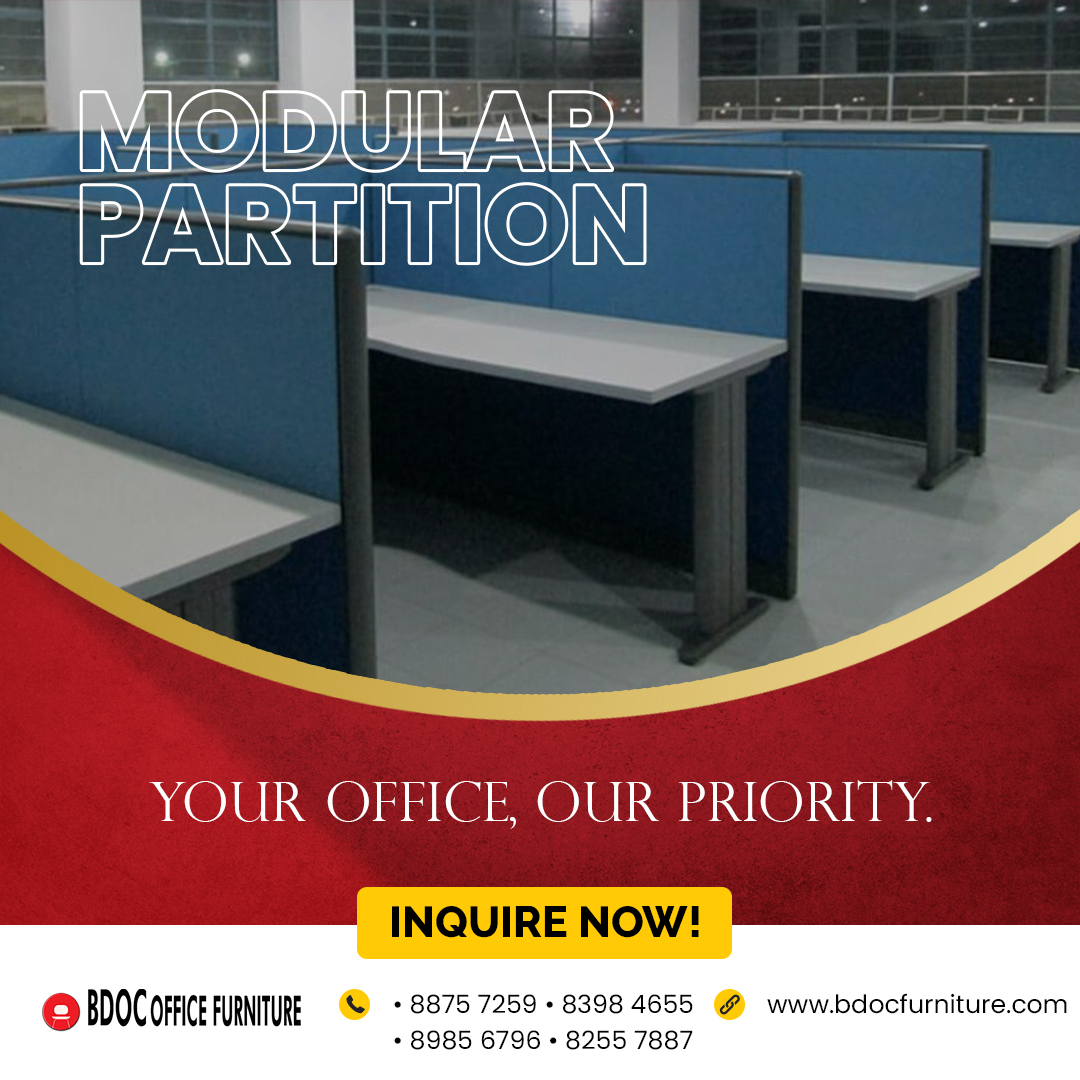 For a more private setup within... BDOC Office Furniture