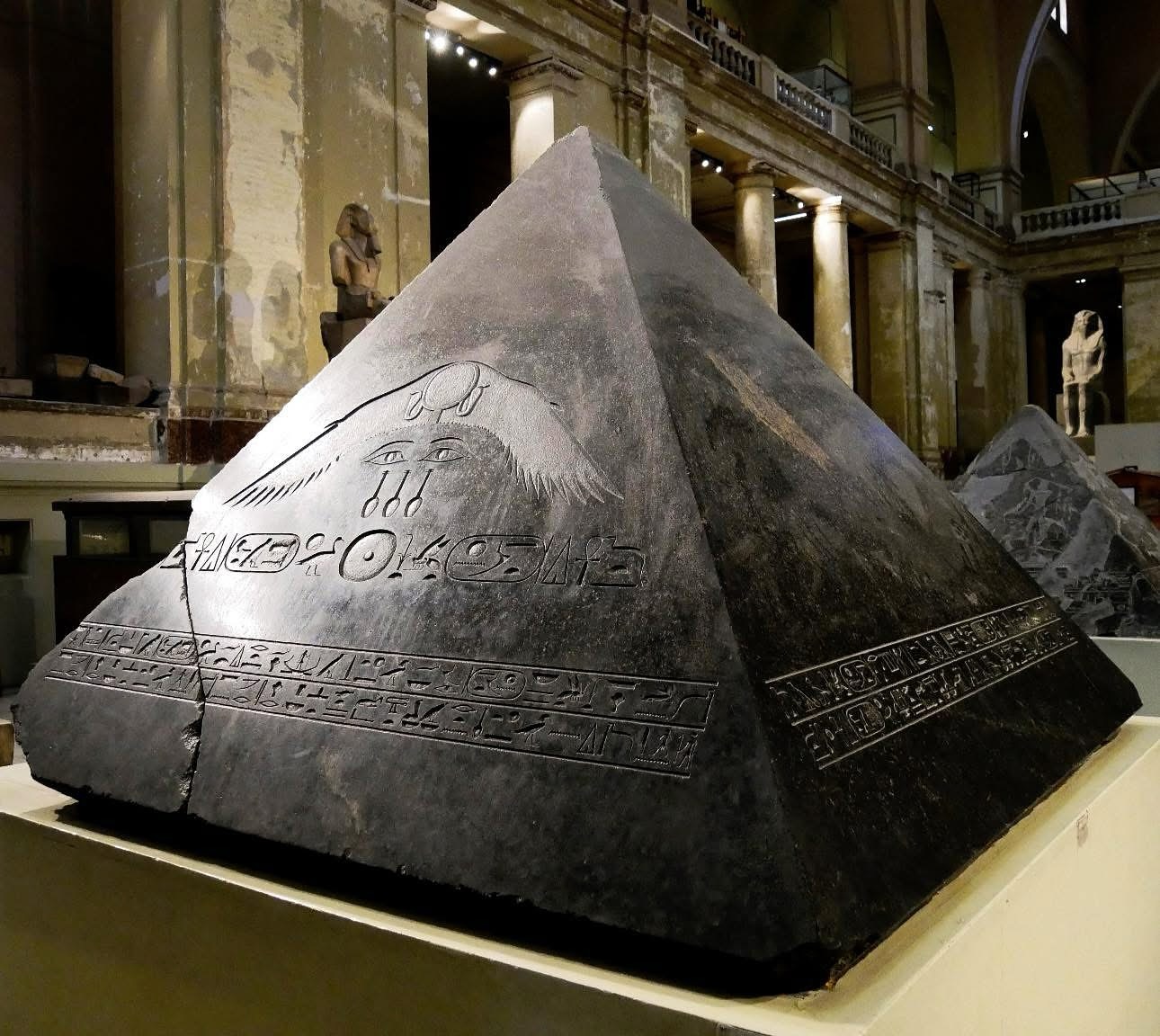 History’s - The Pyramidion of Amenemhat III, dating to around 1850 BC ...