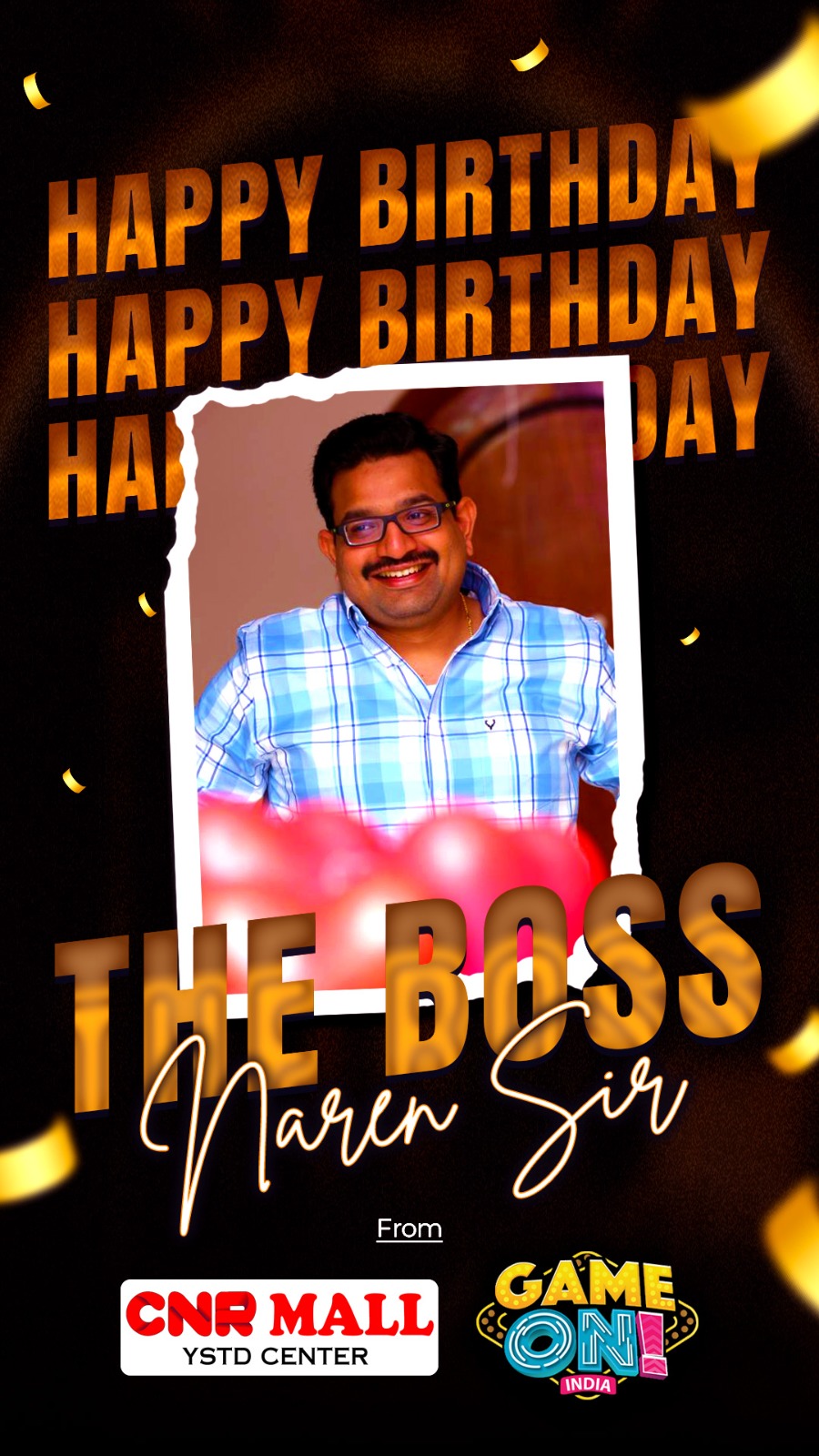 Game On - 🎉🎂 Happy Birthday to Our Incredible Boss! 🎉🎂...