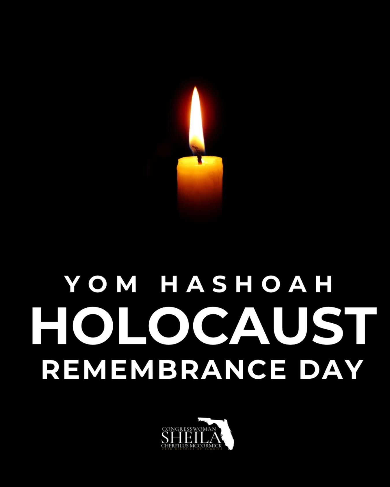 Congresswoman - On Yom HaShoah, we remember the six million Jews who ...