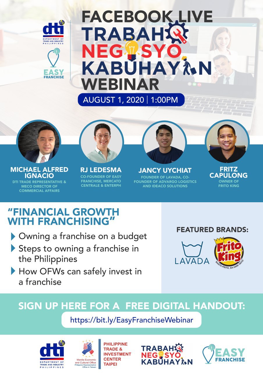 Easy Franchise - Join us in partnership with the The Philippine Trade ...