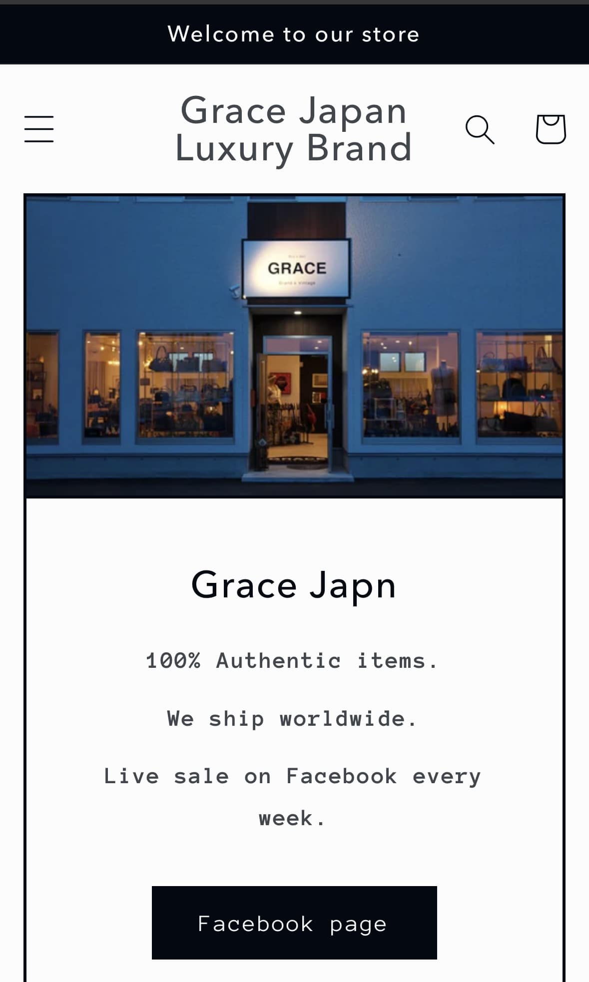 Grace Japan Luxury Brand | Osaka Osaka