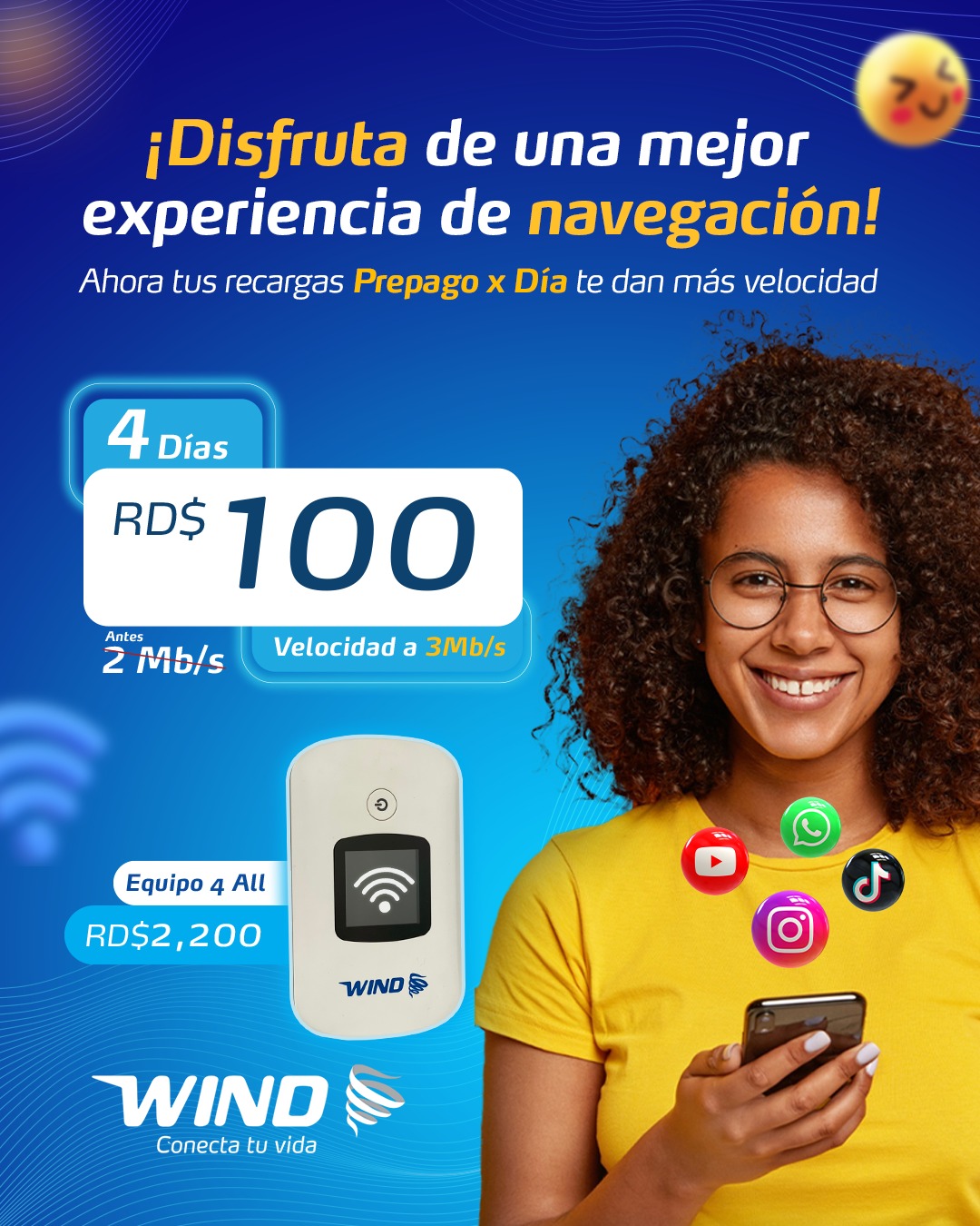WIND telecom - ¡Disfruta de 4 días llenos de...