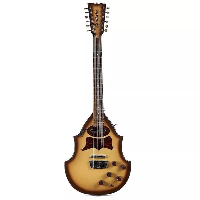 Plettro Per Chitarra Elettrica Danelectro Vincent Bell Anni '60, Colore Verde E Avorio