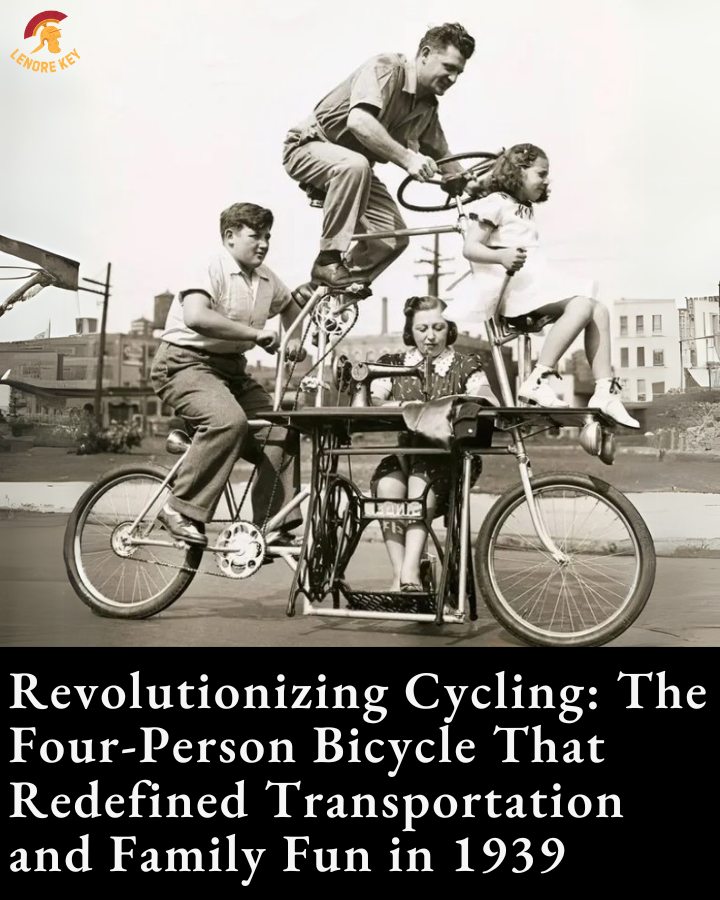 Untold - In 1939, a unique four-person bicycle captured the imagination ...
