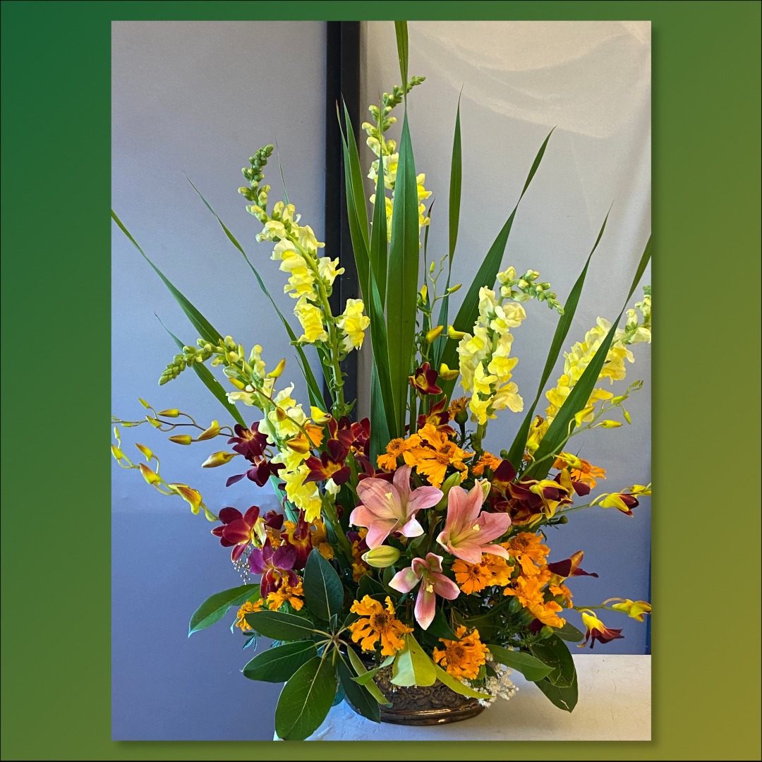 Ikebana flower arrangement ideas