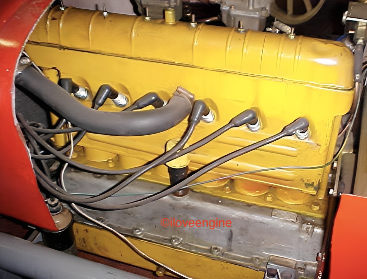I Love - The engine in the image appears to be a Chevrolet “Stovebolt ...