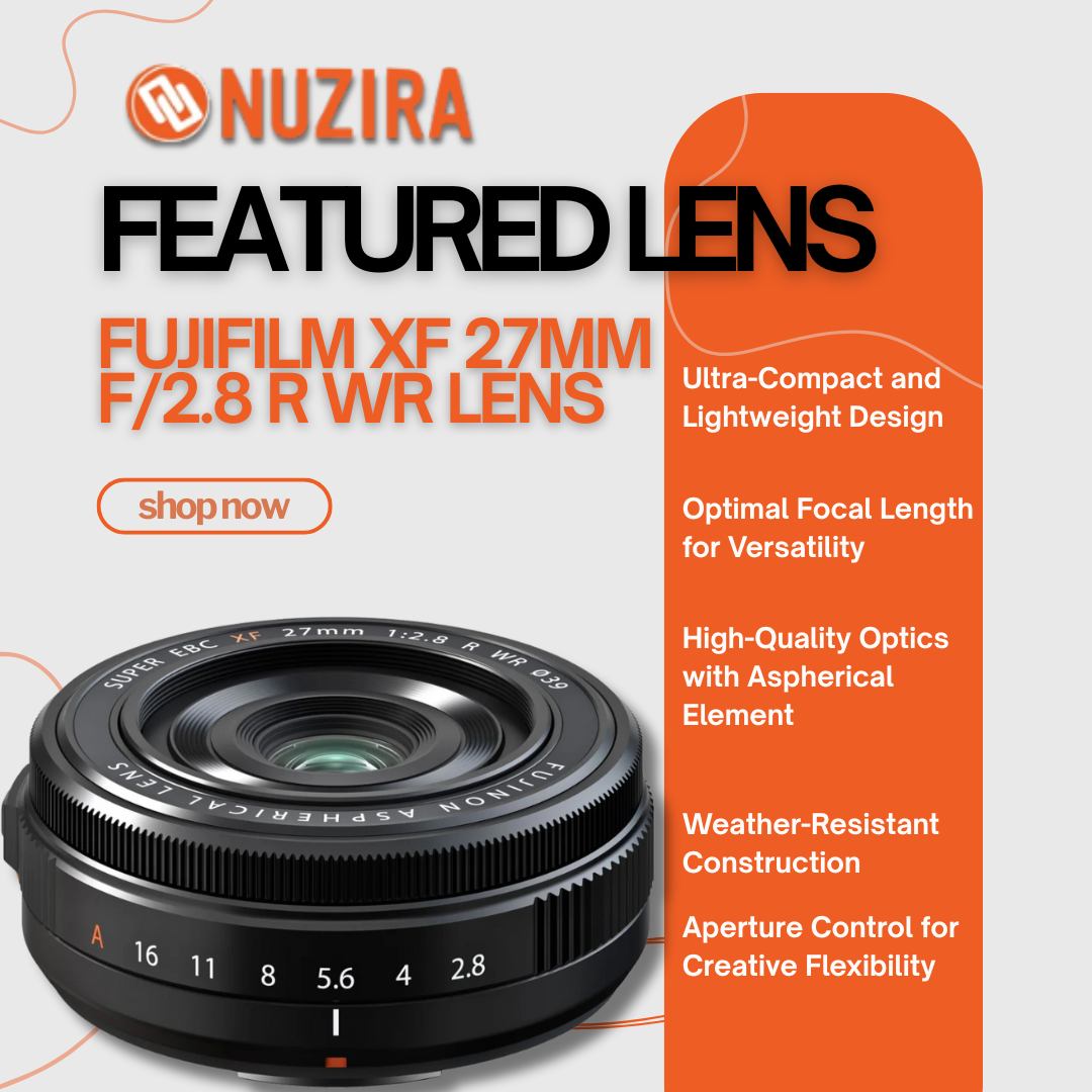 Fujinon XF27 F2.8 lens for Fujifilm X-M5