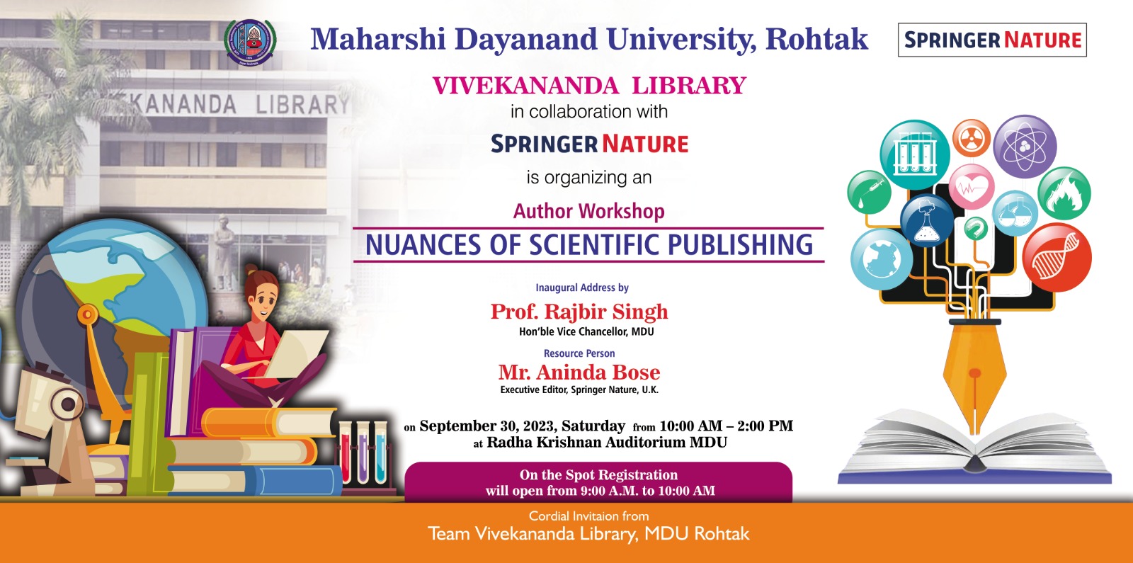 VIVEKANANDA LIBRARY MDU ROHTAK-124001