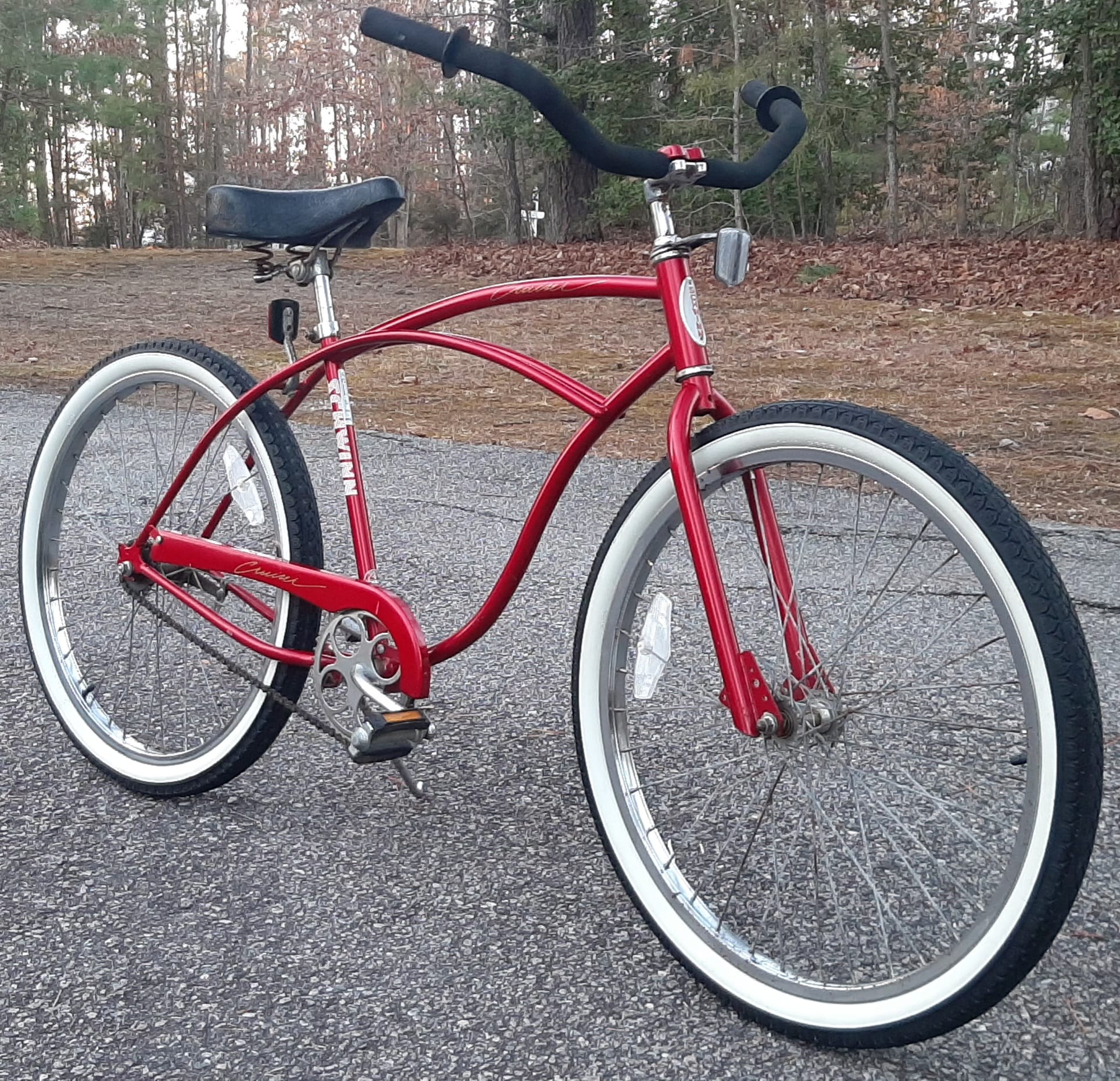Thanks for the add here's my project I picked up Schwinn cruiser ss