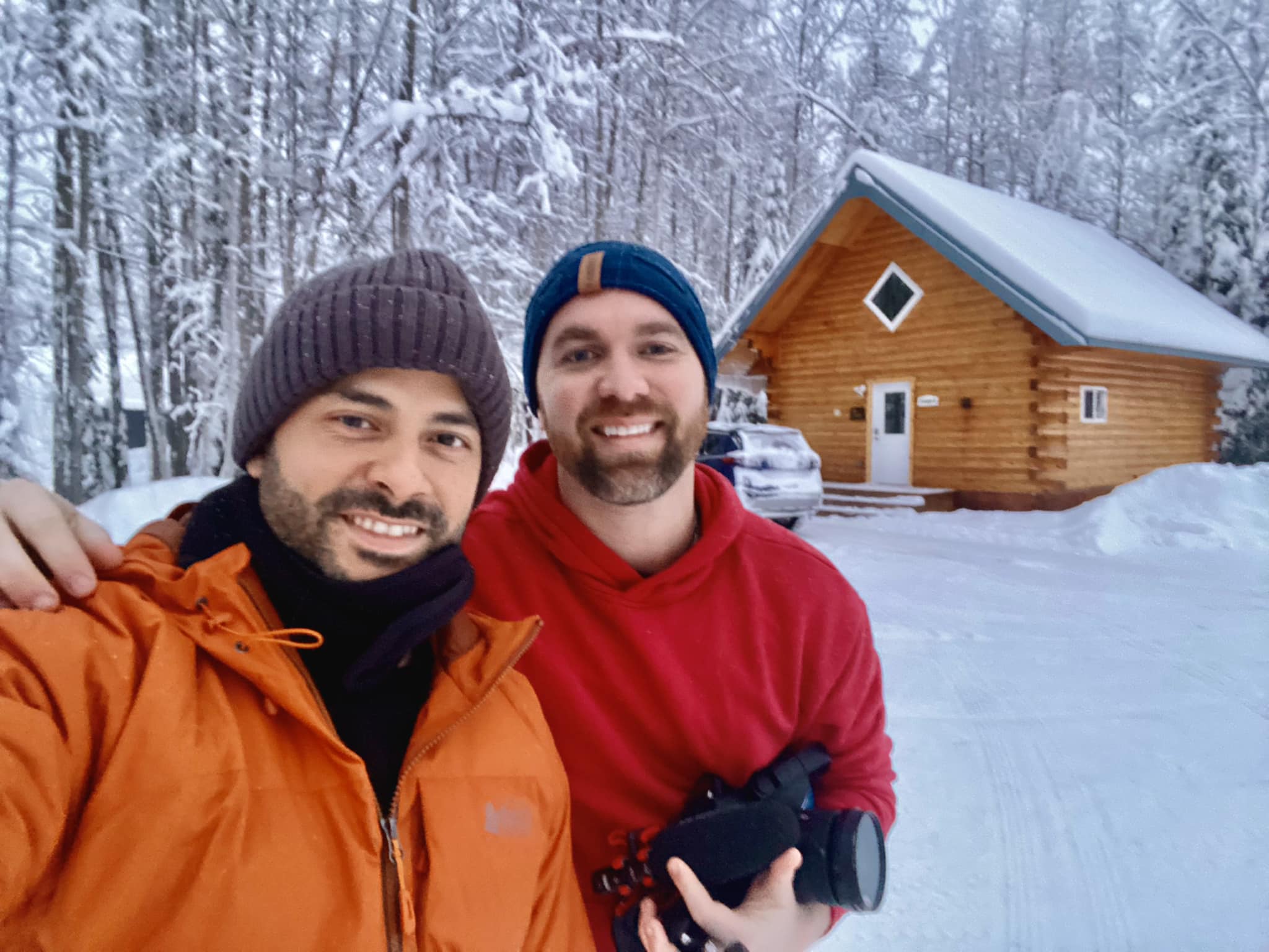 Steps - We are in Alaska for a few days enjoying the snow and filming 💙 ...