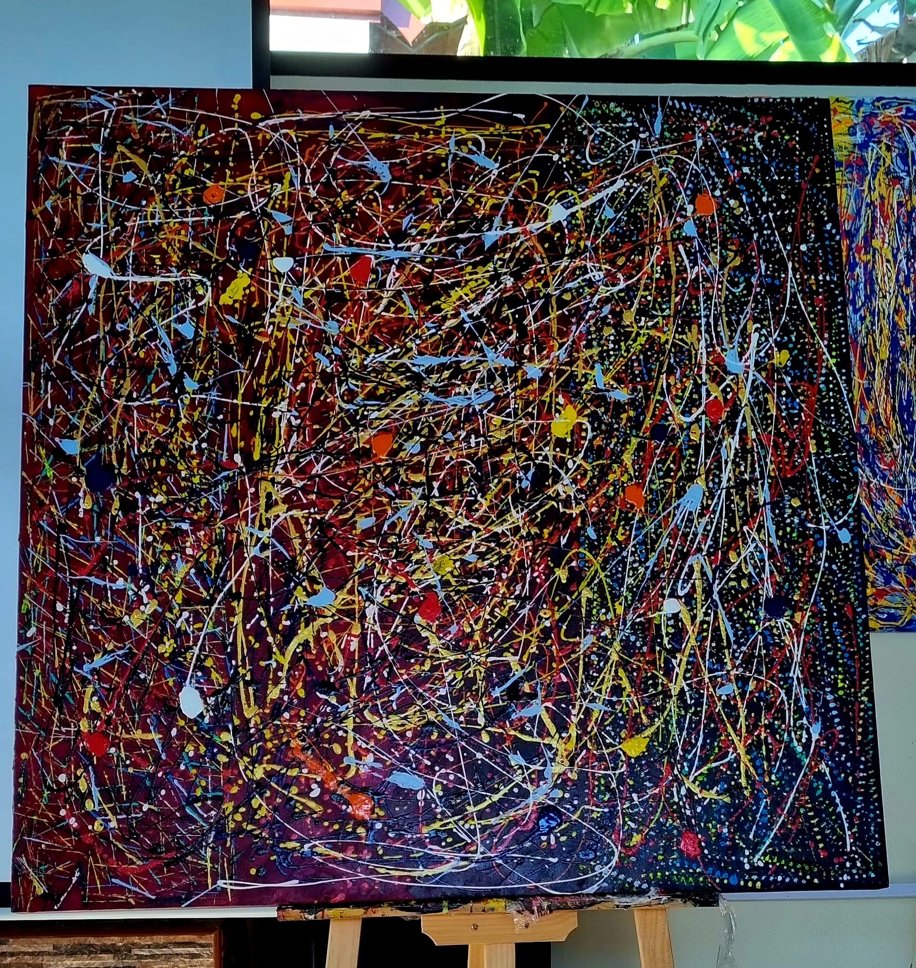 Bearbrick Jackson Pollock Studio (Splash) 100% and 400%