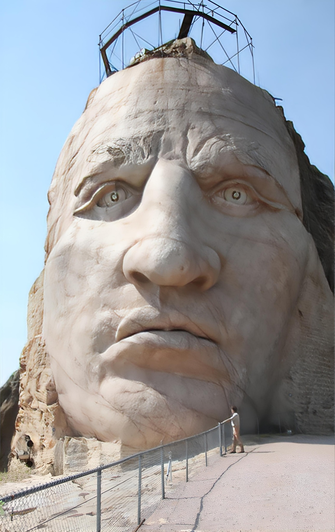 Crazy Horse Memorial in Black Hills