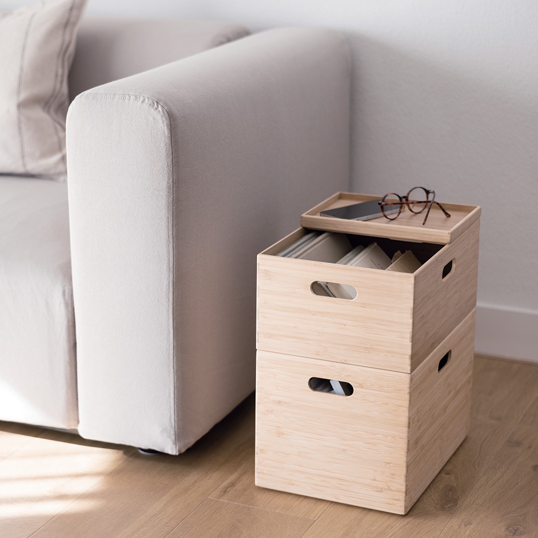 MUJI Australia - [New Item] Stackable Rectangular Bamboo...