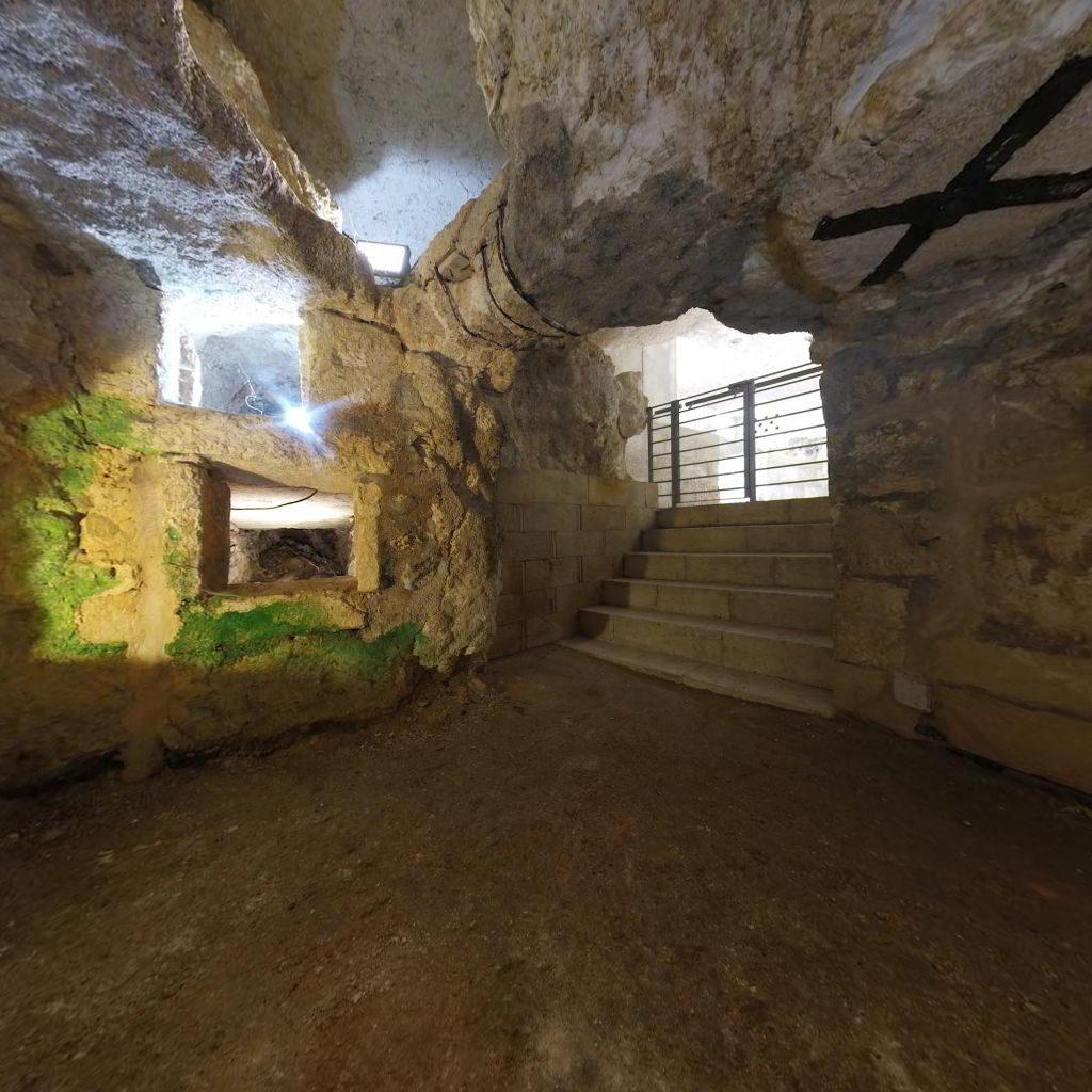 The Octagon - This is called the Eleona Cave. It was in this cave that ...